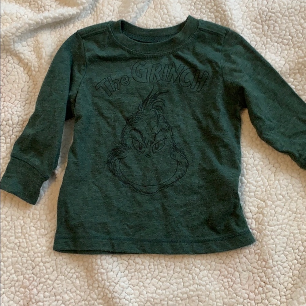 Old Navy Grinch shirt 12-18 months
